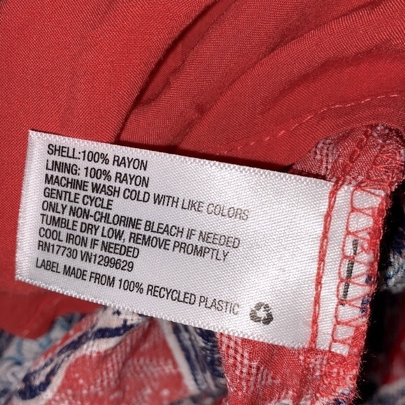 Knox Rose red floral maxi dress size medium - Picture 5 of 5